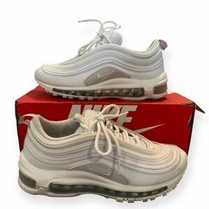 Nike Air Max 97 Triple White Sneakers